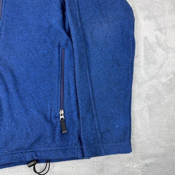 Vintage Patagonia Synchilla Fleece Jacket Blue Men's Size M - Picture 13 of 15